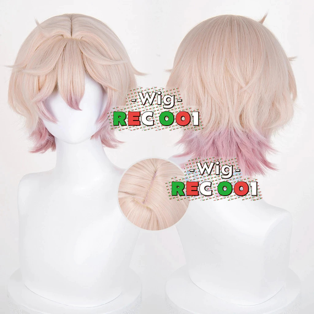 M- Wig Dahlia Cosplay Genshin Impact Orang Dewasa/Anak-Anak Dapat Menggunakannya