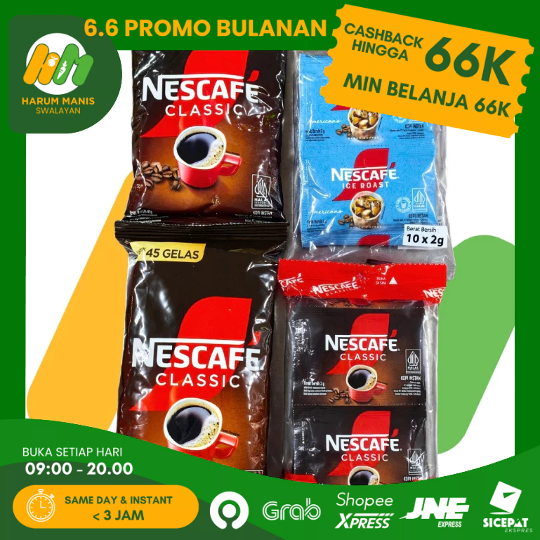 KOPI NESCAFE / NESCAFE CLASSIC / NESCAFE ICE ROAST