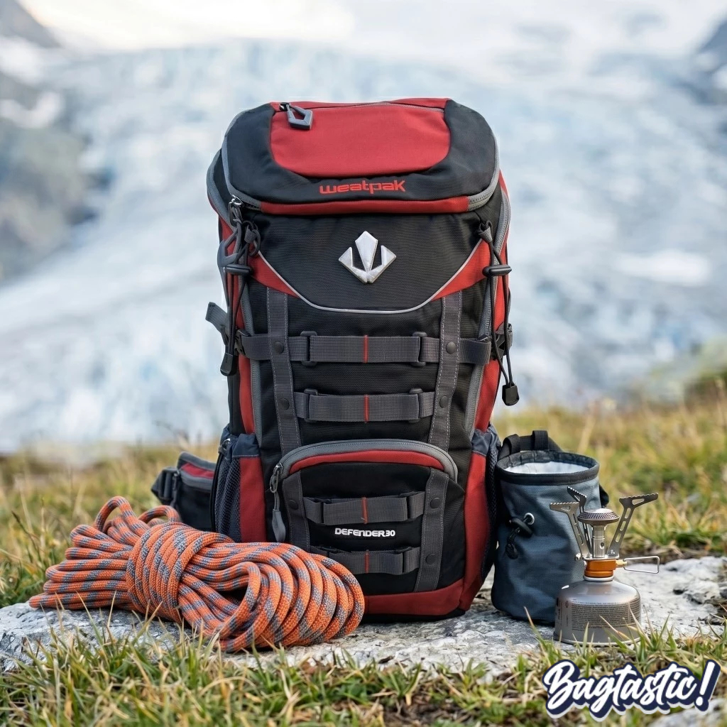 BAGTASTIC Tas Ransel Backpack Semi Carrier Outdoor WESTPAK 63725 Original - Free Raincover