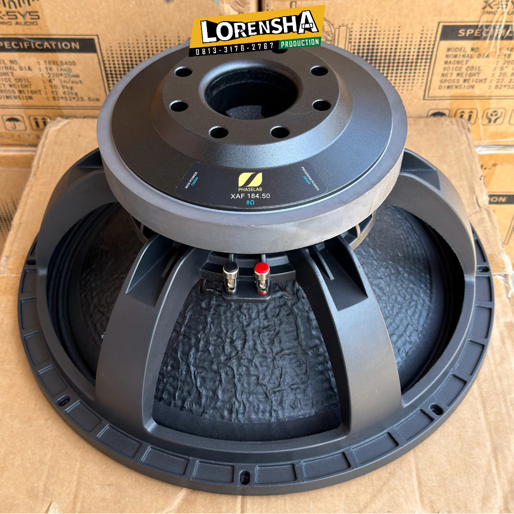 Speaker 18 Inch Phaselab XAF 184.50 Original