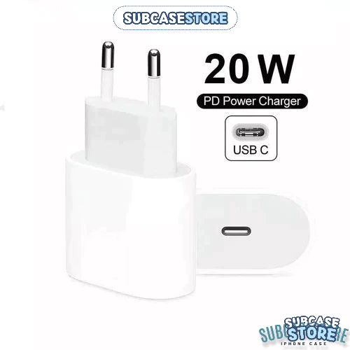 GARANSI 30 HARI 20W FAST CHARGING CHARGER IPHONE 15 14 PRO MAX 7 8 PLUS 11 12 13 PRO MAX MINI ( 1 Pa