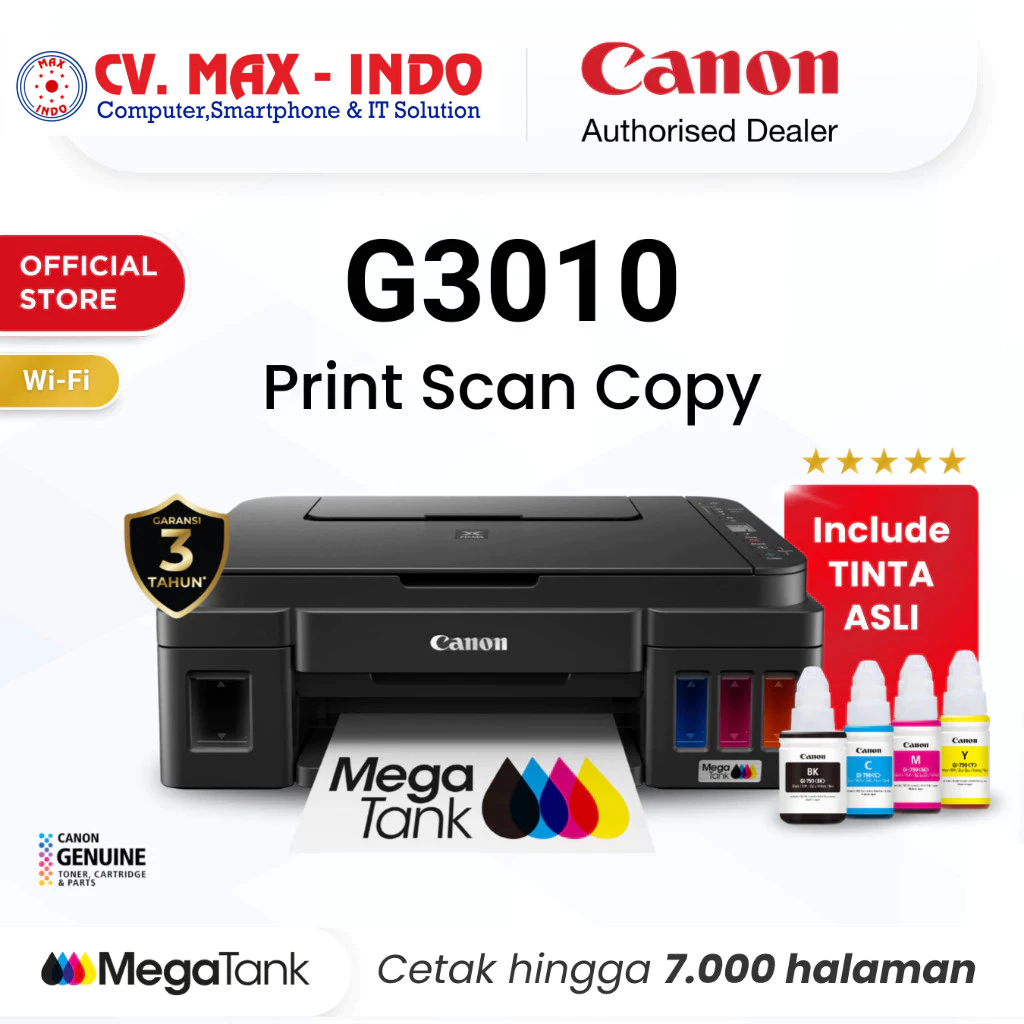 CANON PRINTER G3010 + INFUS