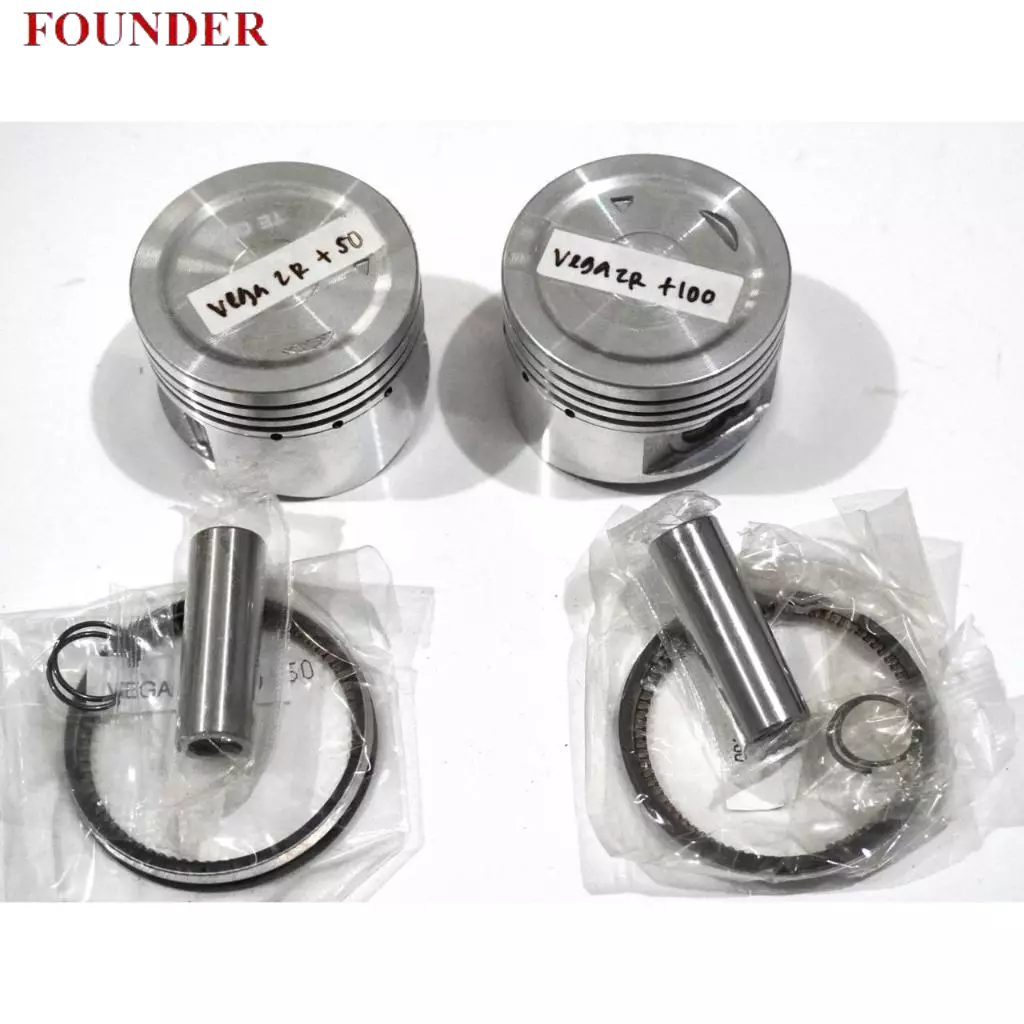 PISTON KIT SEHER SET VEGA ZR 0.50 & VEGA ZR 1.00 ORIGINAL BERKUALITAS TINGGI, PISTON KIT VEGA ZR 50 