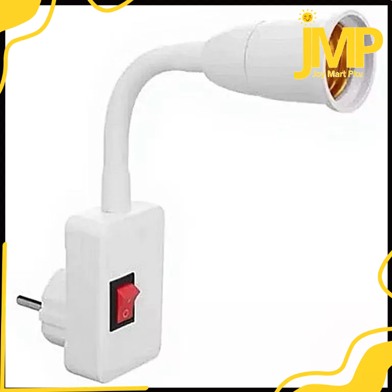 JMP - Fitting Flexible Fitting Lampu Flexible Over Colok On/Off/Fitting lampu E27 kabel flexible col