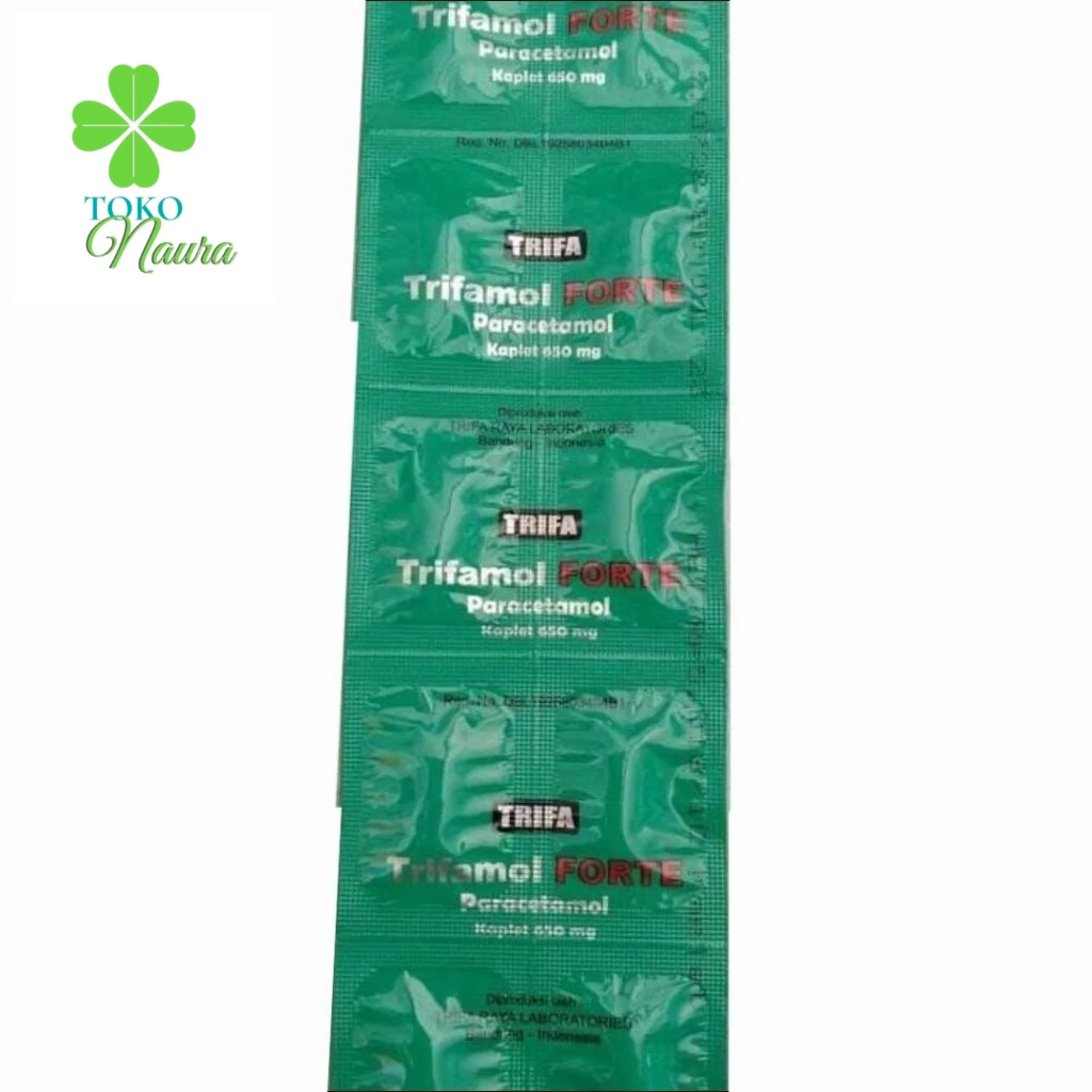 Trifamol 650mg paracetamol perstrip