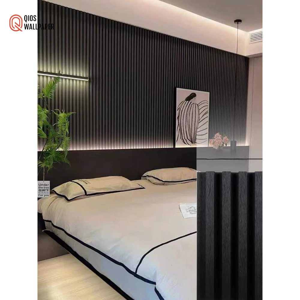 Wood Panel WPC / Wall Panel PVC / Kisi Kayu / Dinding Motif Kayu 3D WALLPANEL PVC kayu bukan wallpap