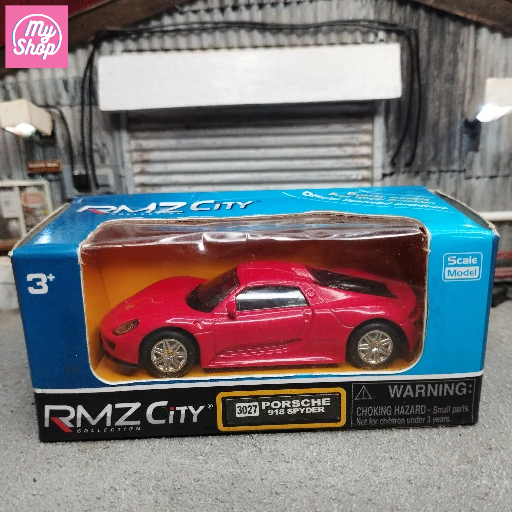 RMZ City Porsche 918 Spyder Red