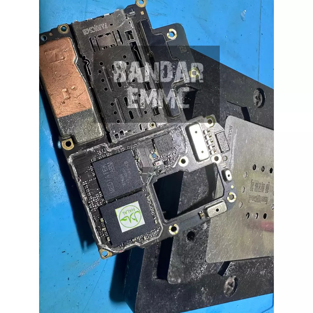 EMMC ( BGA 254 ) VIVO Y30 AUTO ON langsung NYALA  !!!