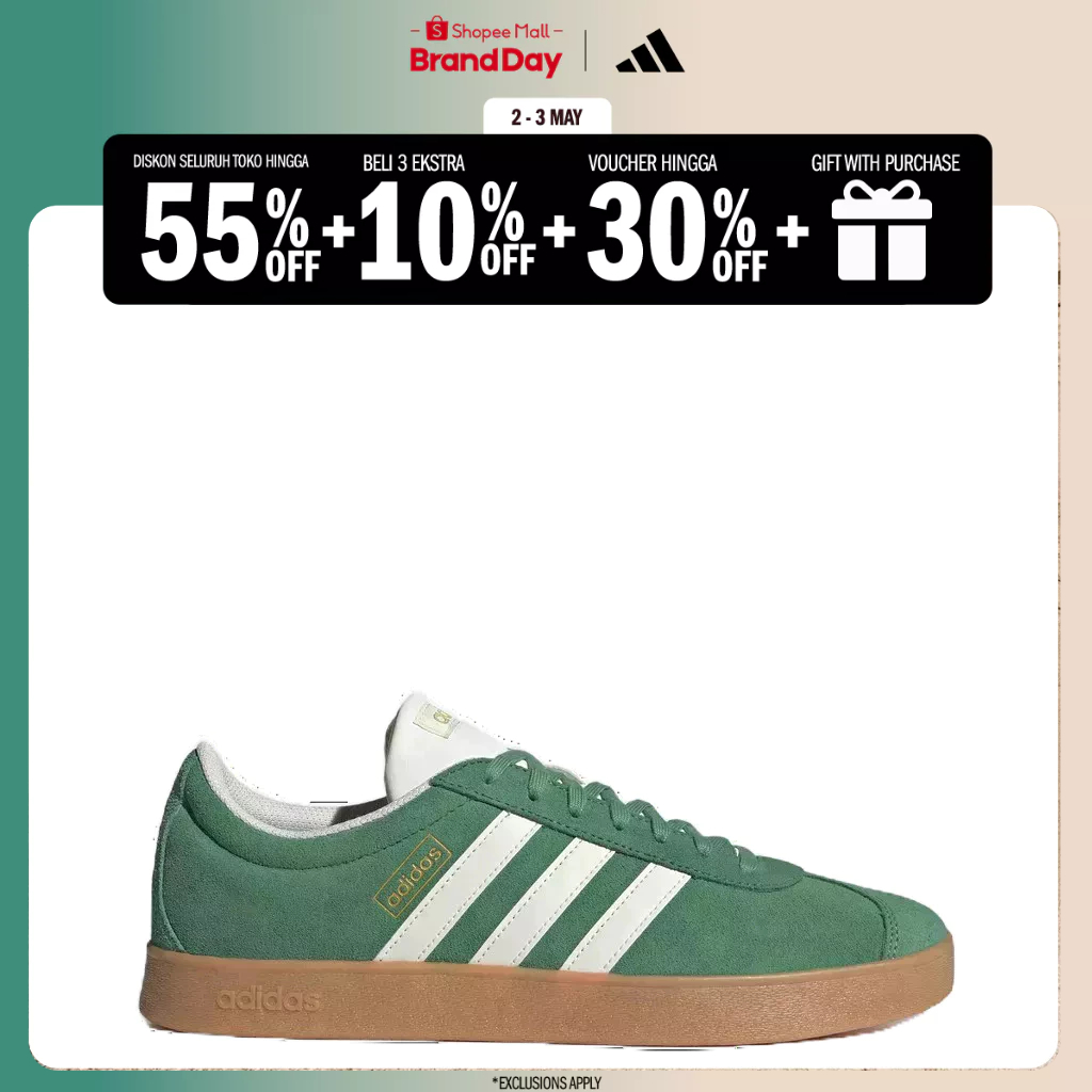 adidas Skateboarding & Lifestyle VL Court 2.0 Shoes Men Green JH5077