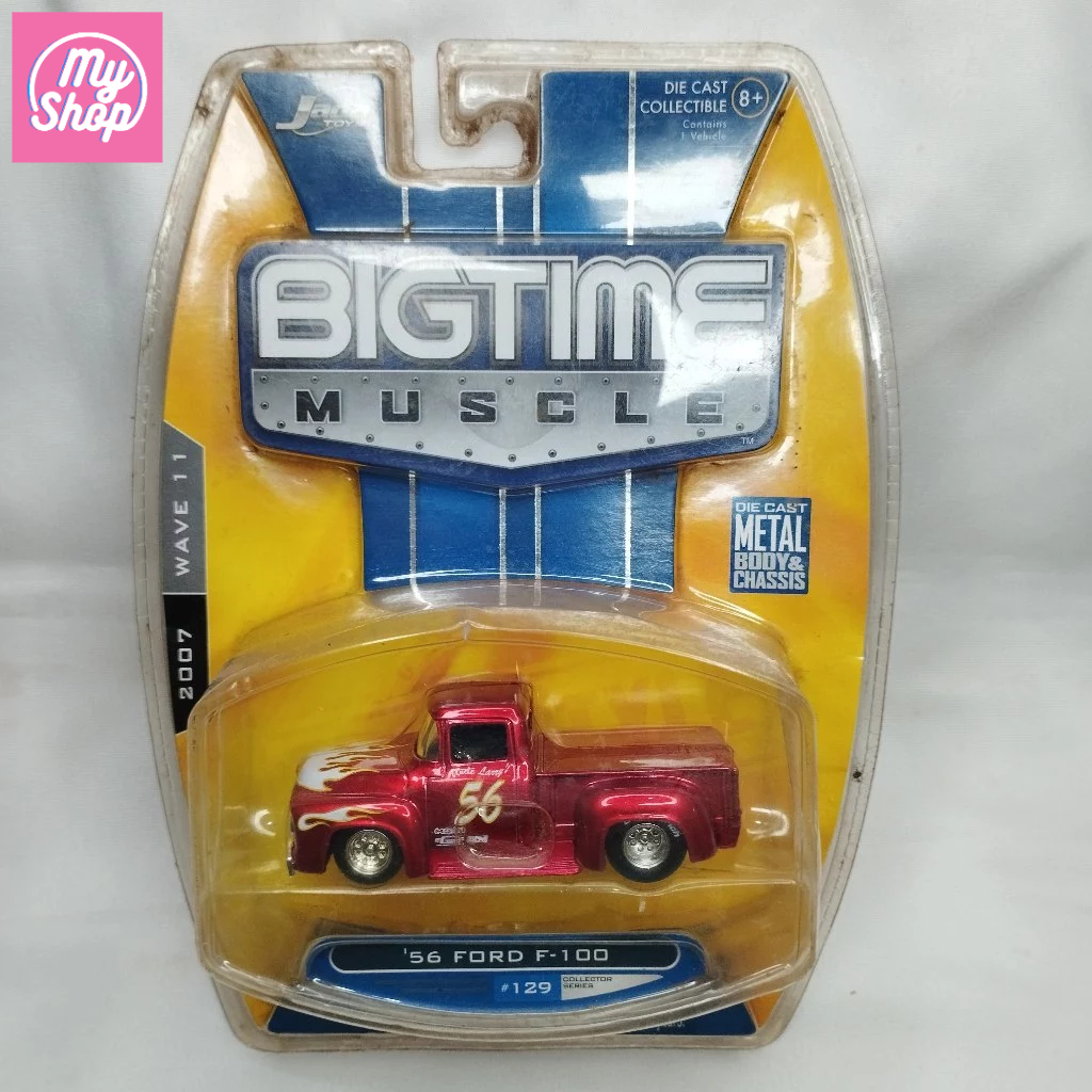 Jada Toys Bigtime 1956 Ford F-100 Red