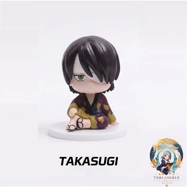 Action Figure Gintama Kecil - TB - Mini Chibi Mainan Action Figur Takasugi - Treasure Bertuah