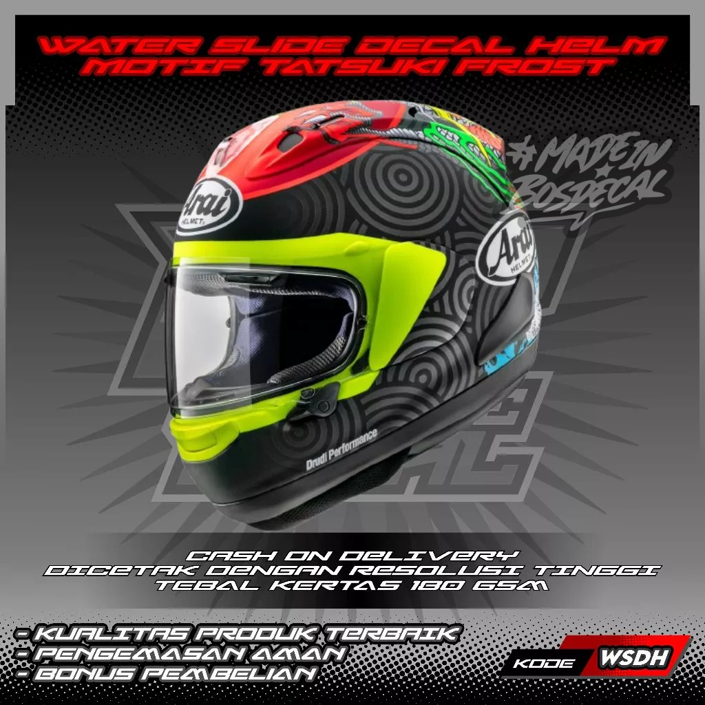 WATER SLIDE DECAL HELM MOTIF TATSUKI FROST