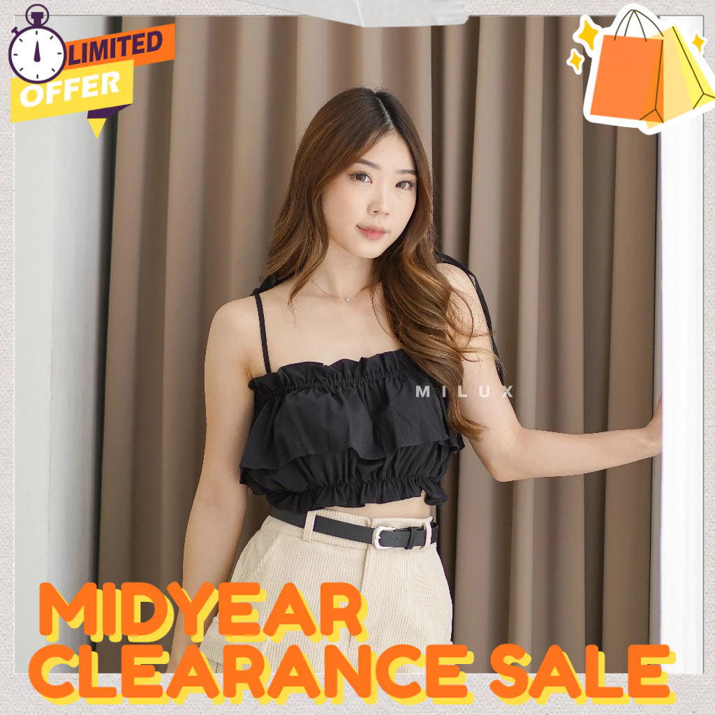 BEBE TANK TOP WOMEN TANKTOP WANITA BEACHWEAR TALI DUA MX777