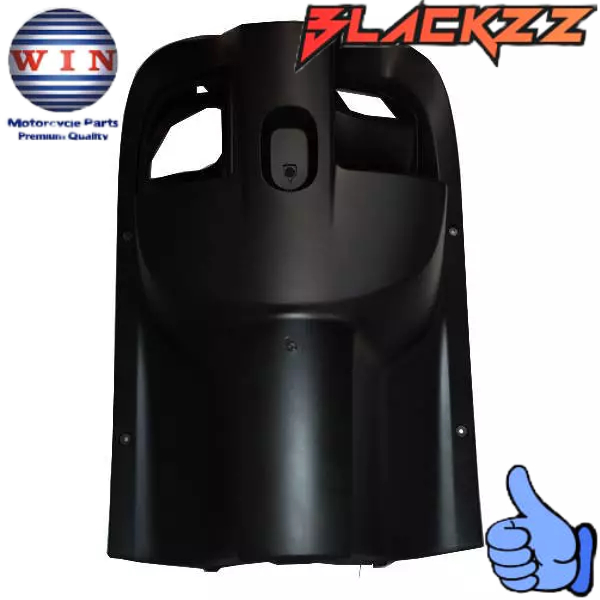 Legshield Dalam Besar SCOOPY FI 2017 2018 2019 2020 HITAM DOFF DOP Original WIN / Legsil Legshield d