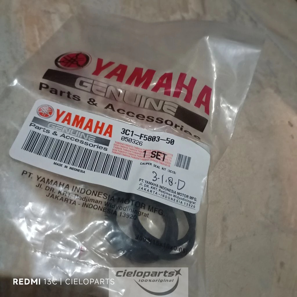 SIL SEAL KALIPER CALIPER REM DEPAN R15 V2 XABRE VIXION OLD LAMA OVI NEW BK8 NVL NVA BYSON KARBU YGP 