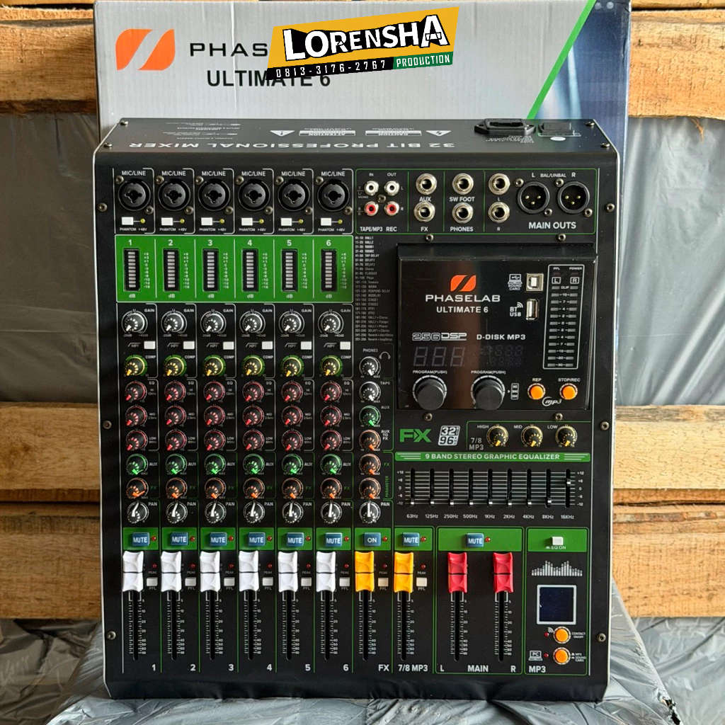 Mixer 6 Channel Phaselab Ultimate 6 Original