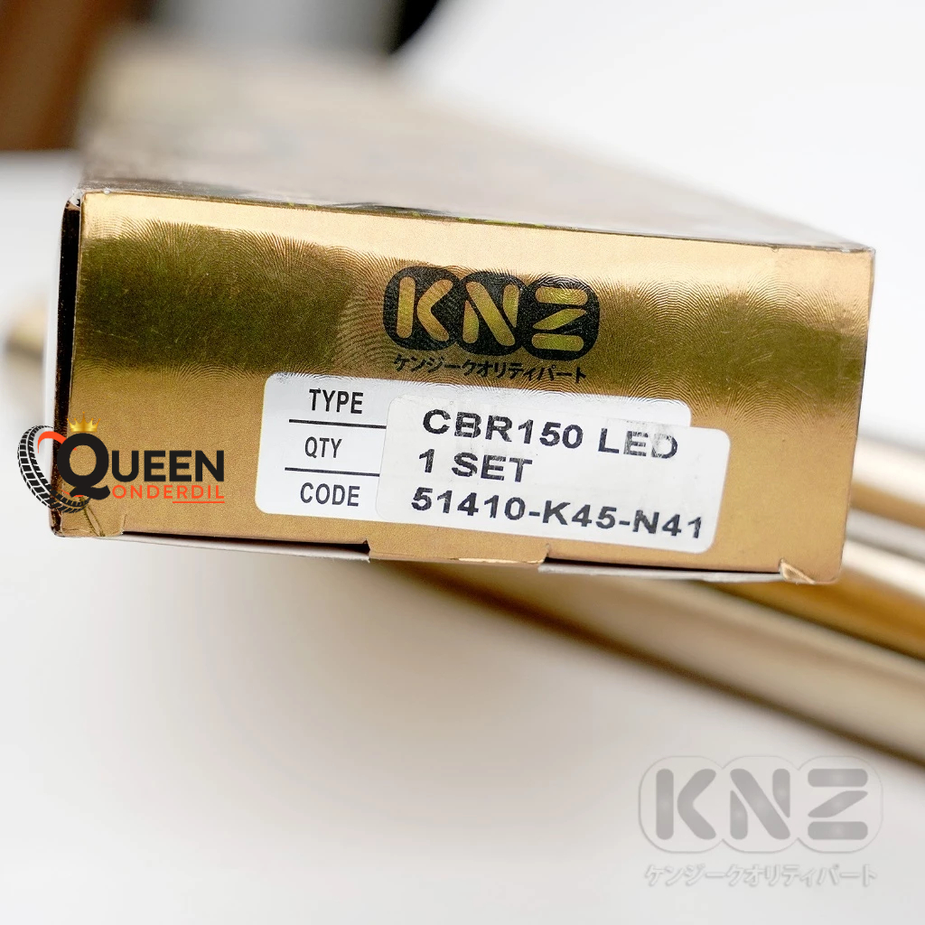 AS SHOCK DEPAN GOLD  CBR 150 LED KLIP CLIP (K45-N41) FRONT PIPE SHOK SOK KNZ 61CM D: 31mm/26mm (QUEE