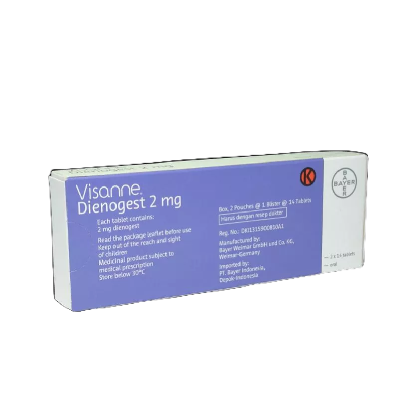 VISANNE 2 MG 1 BLISTER @ 14 TABLET