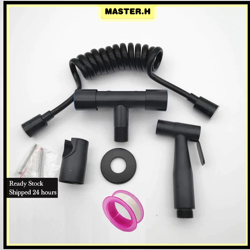 SUS304 Jet Shower Closet/Kran Cabang 2/Jet Washer Toilet/Kran Toilet Duduk 1 Set/Shower Closet Duduk
