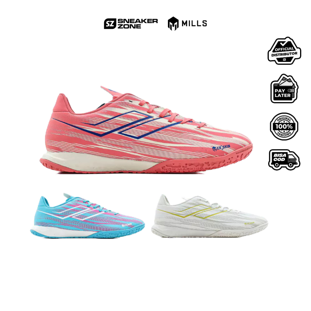 SEPATU FUTSAL MILLS ESPADA IN - SEPATU FUTSAL ORIGINAL MILLS