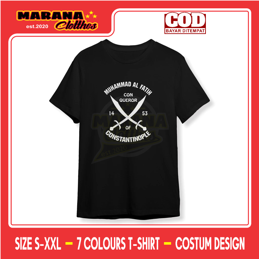 Kaos Muhammad Al Fatih Baju Dakwah