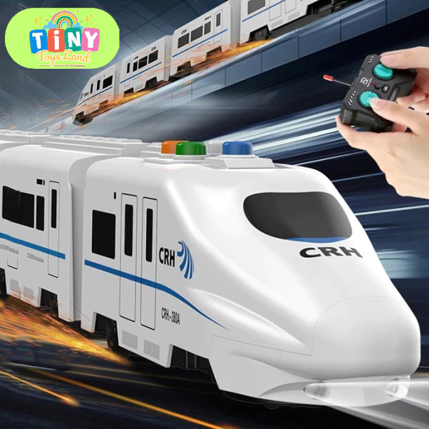 Mainan Anak Kereta Api Mainan High Speed Train Remote Control RC Kereta Api
