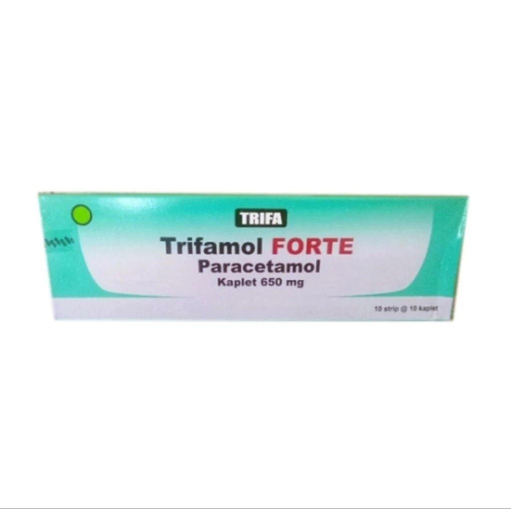 Trifamol 650mg paracetamol box
