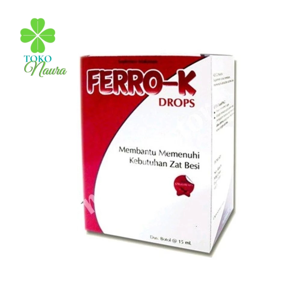 FERRO K DROP SUPLEMEN ZAT BESI ANAK