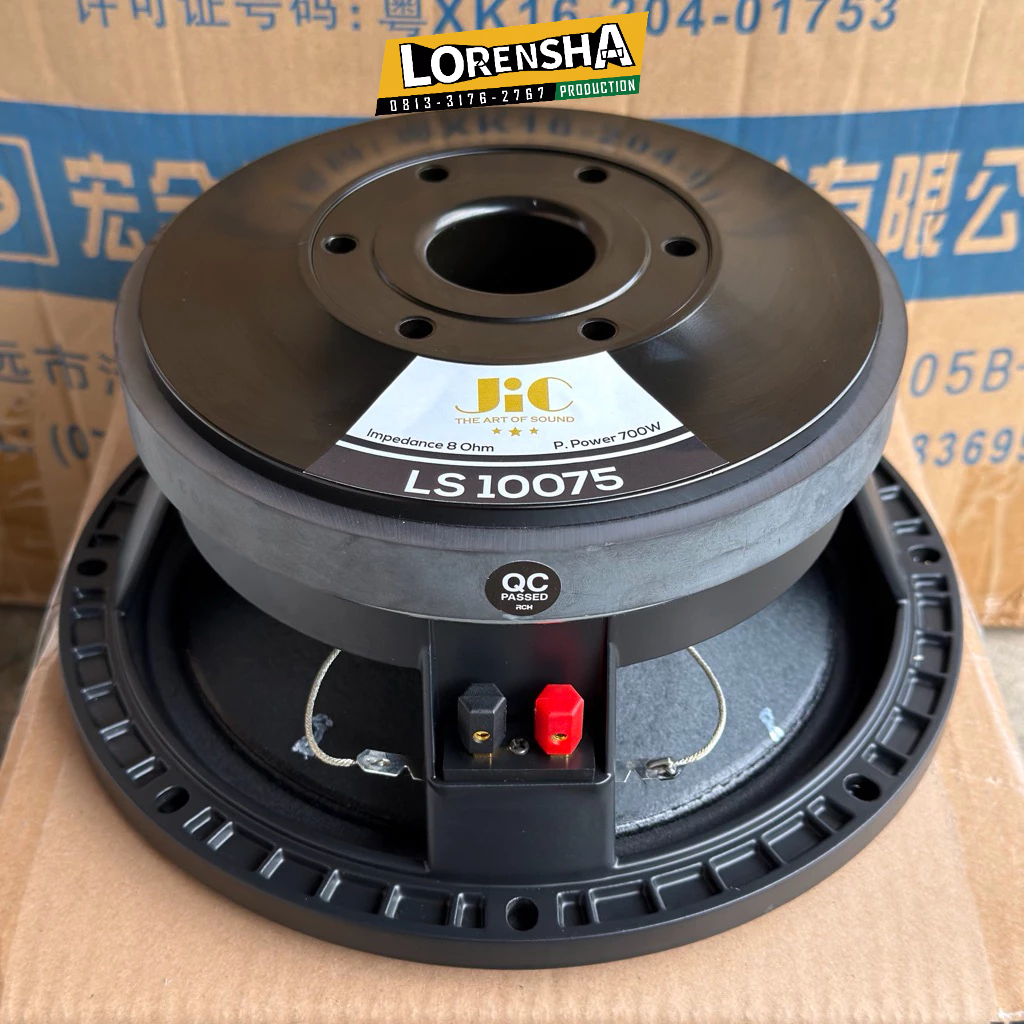 Speaker 10 Inch JIC LS10075 / LS 10075 Original