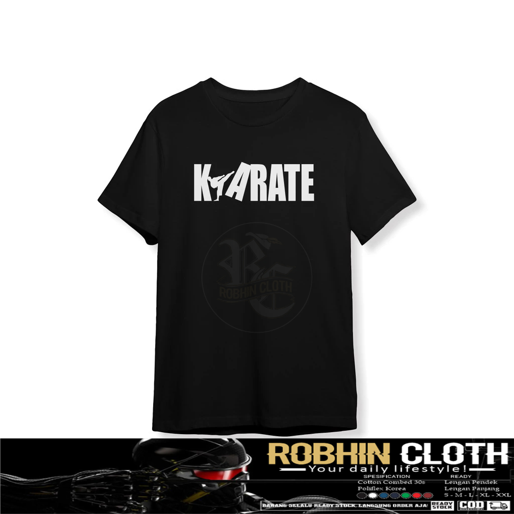 Kaos Baju Karate Fighter Baju Sport