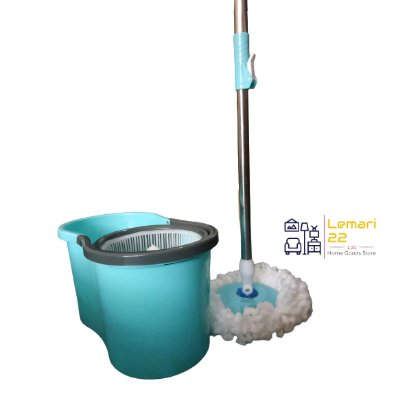 Super Pel Spin Mop Plastic / Super Pel Putar Praktis