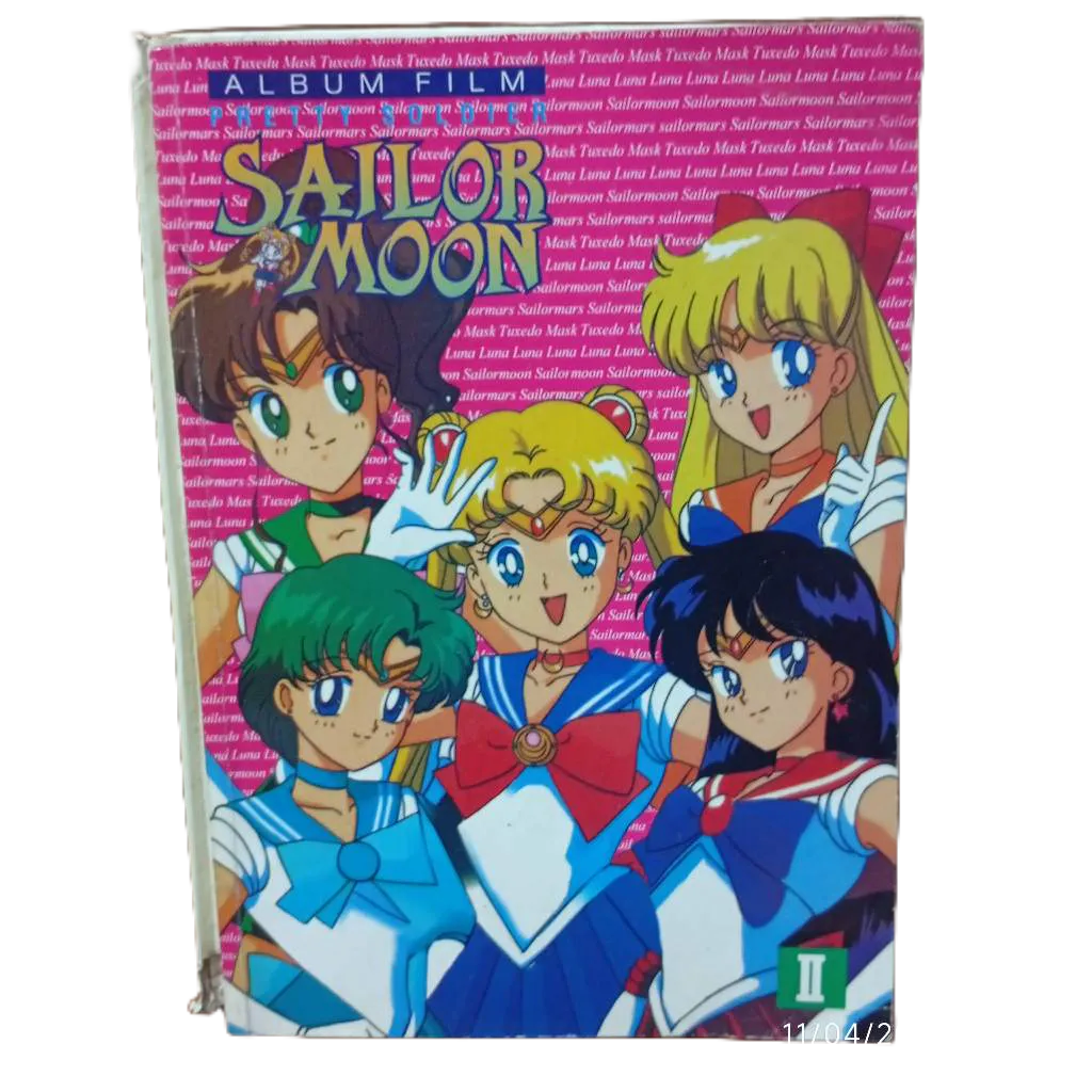 buku album film pretty soldier sailor moon 2 berwarna 123 hal 1995