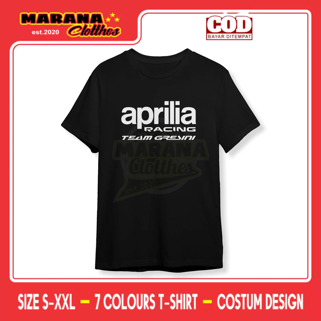 Kaos APRILIA RACING TEAM GRESINI Baju Otomotif