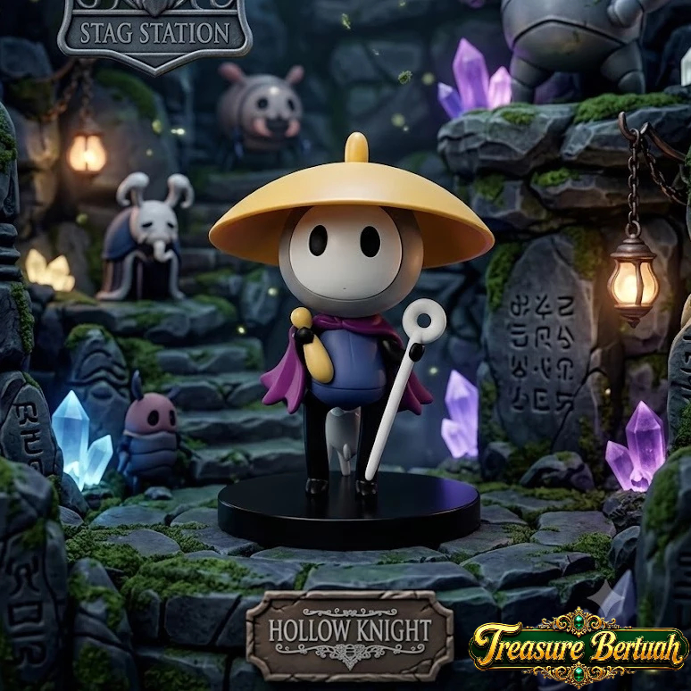Action Figure Hollow Knight Silk Song Sherma- TB - Mainan Action Figur Silksong Sherma - Treasure Be