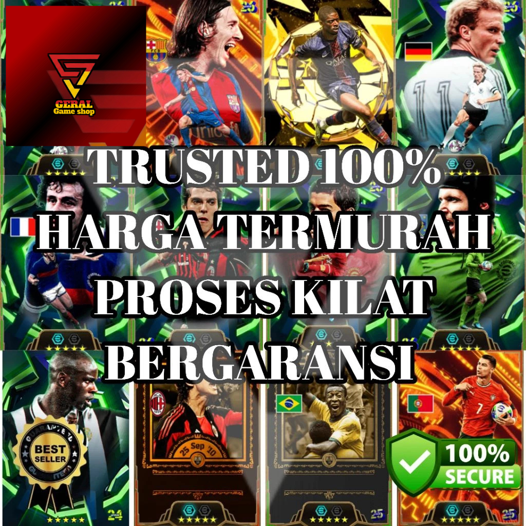 akun bola pes/efootball26 Team GG full epic/showtime/bigtime Top Tier Termurah(Tim)