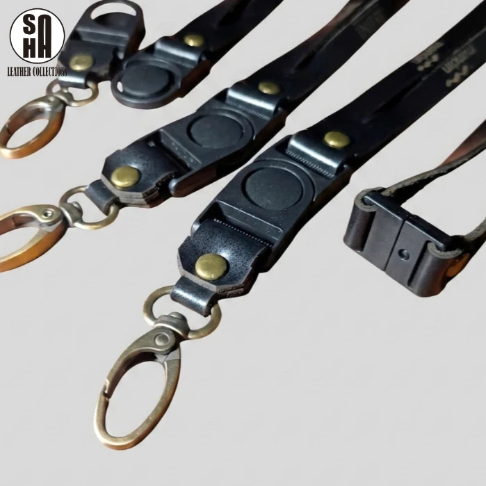 SHA Tali Lanyard Kulit / Tali Id Card Holder Kulit / Tali Name Tag Kulit