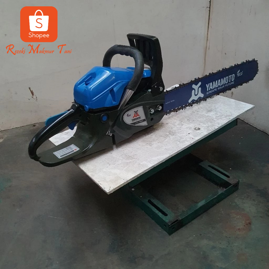Yamamoto Eco Mesin Chainsaw Atau Mesin Potong Kayu Tipe 7880 Panjang Bar 22 Inch Dan Menggunakan Bar