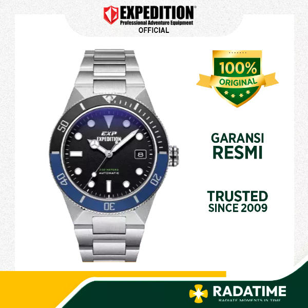 Jam Tangan Pria Expedition Original & Garansi Resmi 1 Tahun E6851 MABSSBABU