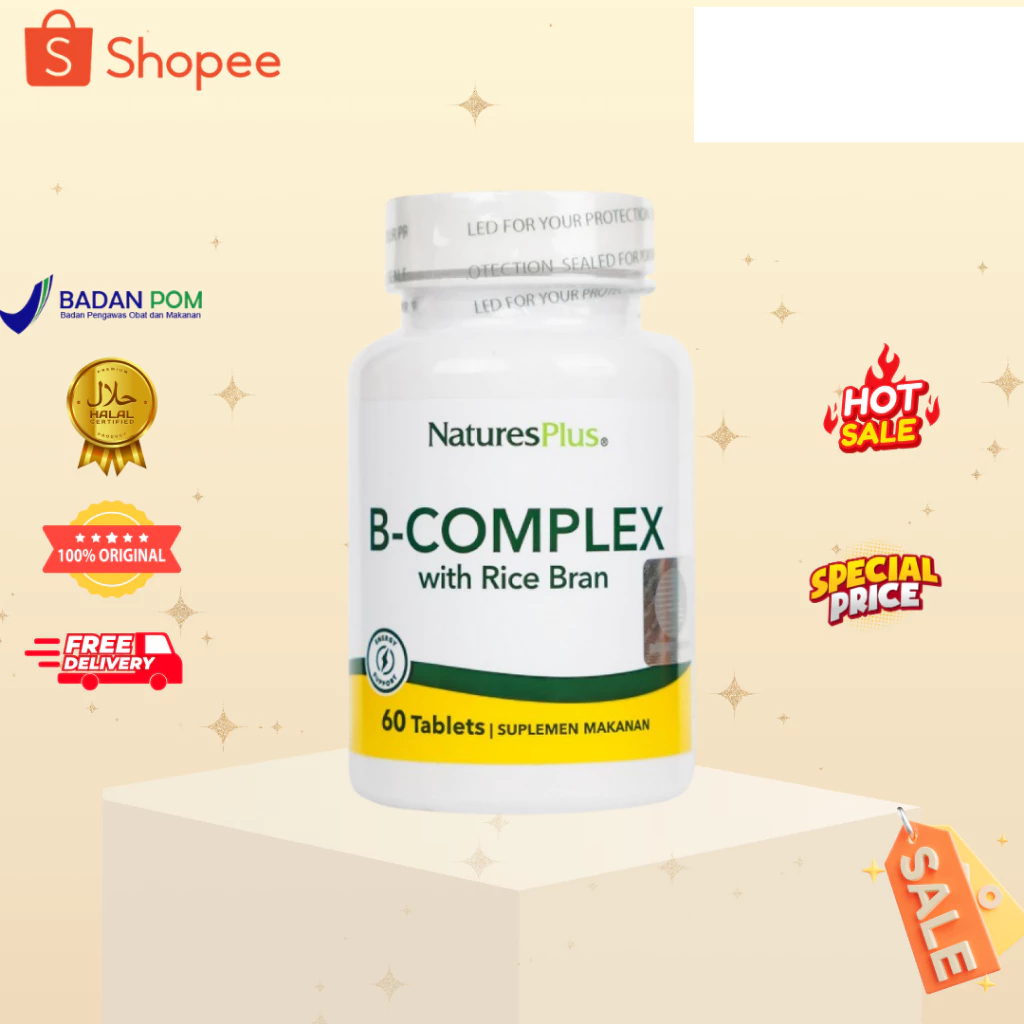 NATURE`S PLUS B COMPLEX 60 TABLET