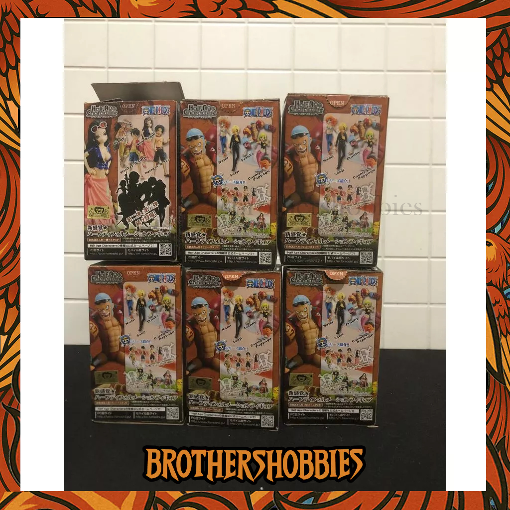 [MISB] One Piece HAC Half Age Character Ace Nami Caymy Original Japan