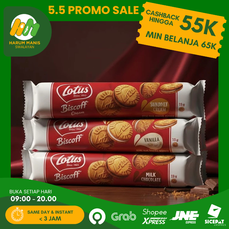 LOTUS BISCOFF VANILLA / BISKUIT LOTUS
