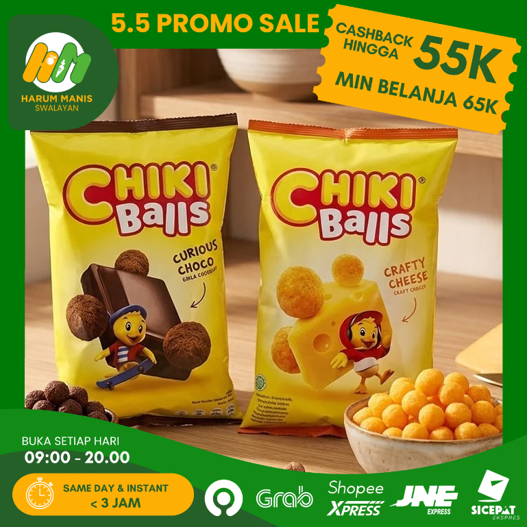 CHIKI BALLS 200GR / CHIKI BALLS CHEESE 200GR / CHIKI BALLS CHOCO 200GR / SNACK CHIKI 200GR / CHIKI C