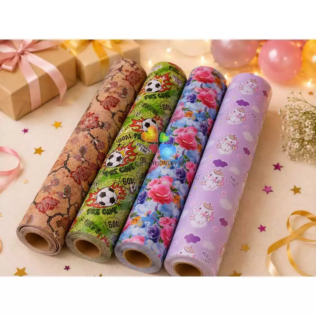 Kertas Kado Sampul Hadiah Packing Bungkus kado Gift/kertas kado fancy batik