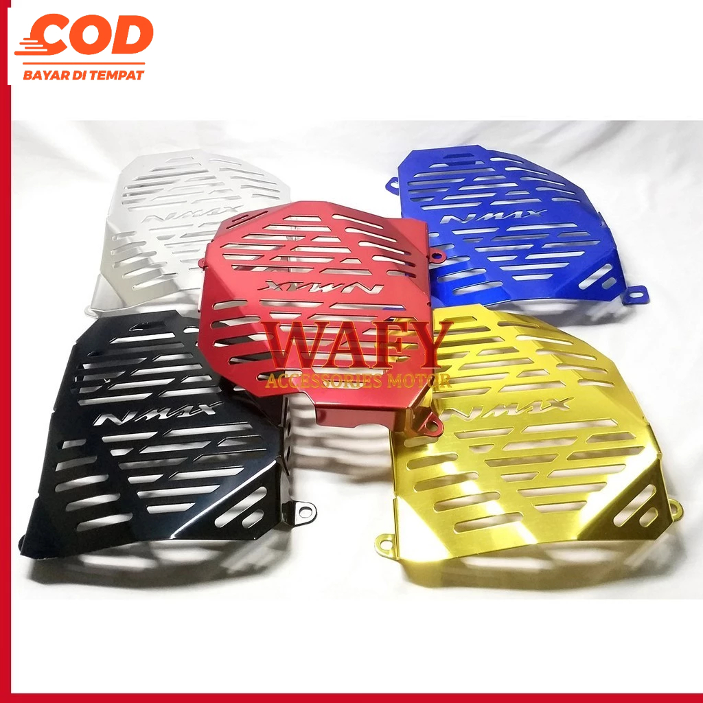Cover Radiator Nmax Cnc - Pelindung Tutup Radiator Nmax Variasi