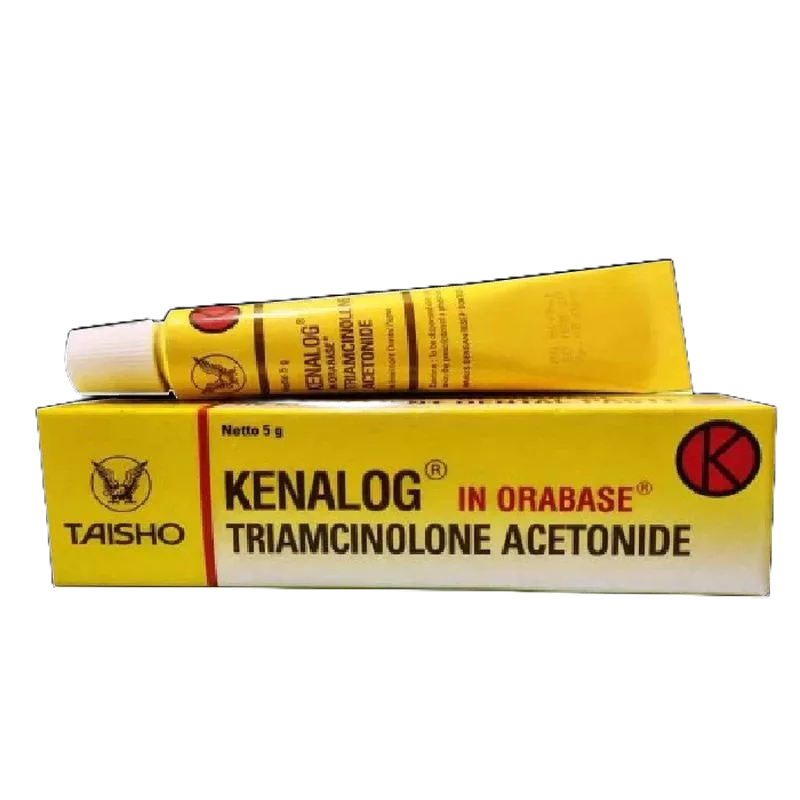 KENALOG IN ORABASE OINT 1 TUBE @ 5 G