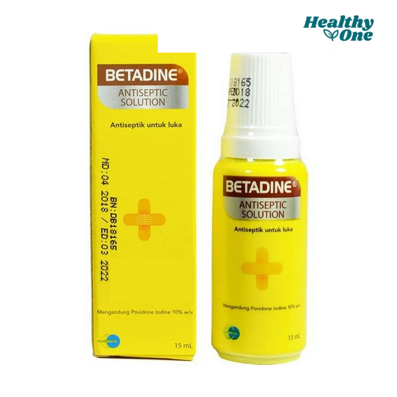 BETADINE ANTISEPTIC SOLUTION 15ML