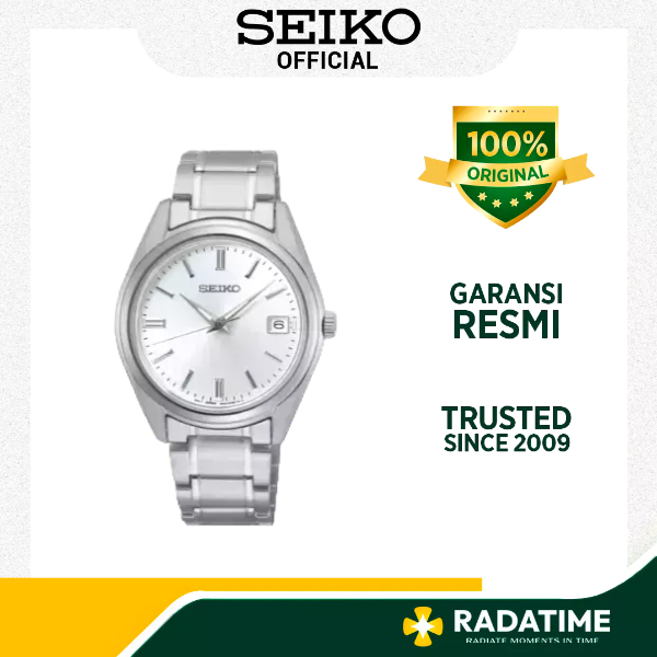 Jam Tangan Couple Wanita Original Seiko SUR315 P1 Japan Since 1883 Garansi Resmi