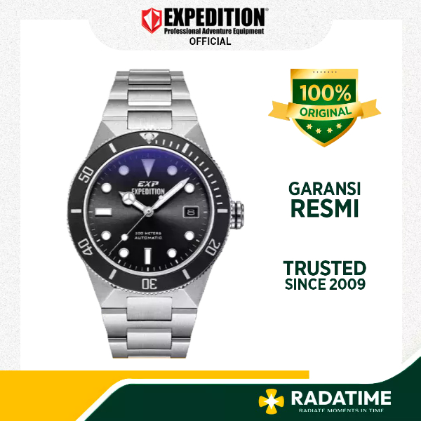 Jam Tangan Pria Expedition Original & Garansi Resmi 1 Tahun E6851 MABSSBA