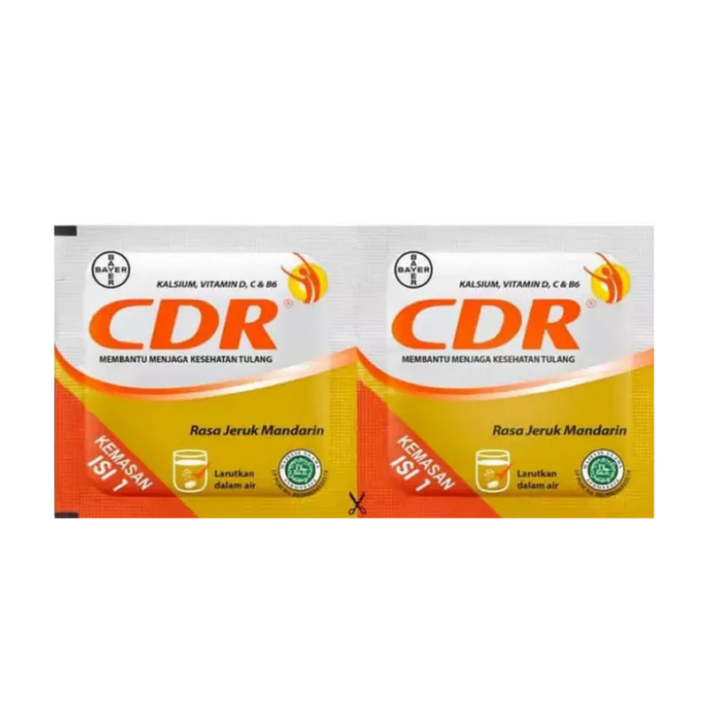 CDR JERUK MANDARIN 1 STRIP 2 TABLET