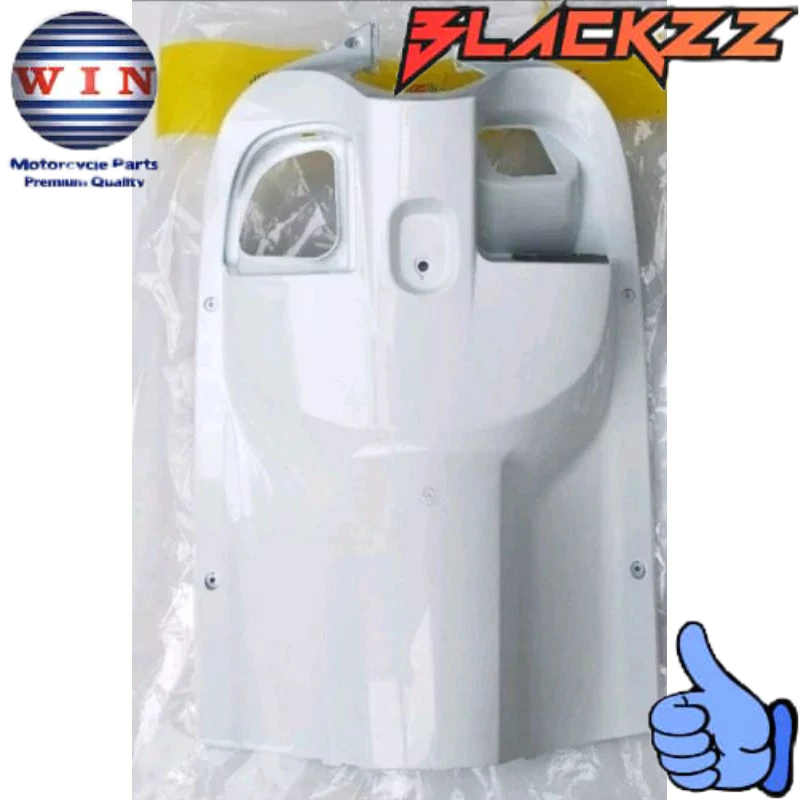 Legshield Dalam Besar SCOOPY FI 2017 2018 2019 2020 PUTIH GLOSSY Original WIN / Legsil Legshield dal